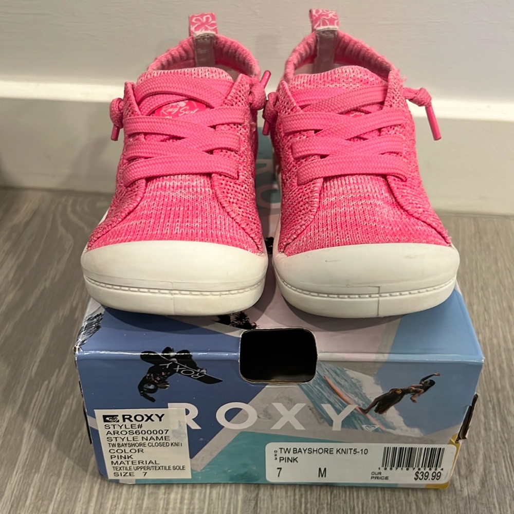 Roxy toddler shoes size 7